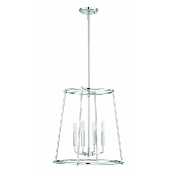 Park Harbor (PHFPL1064BN) Brushed Nickel 4 Light